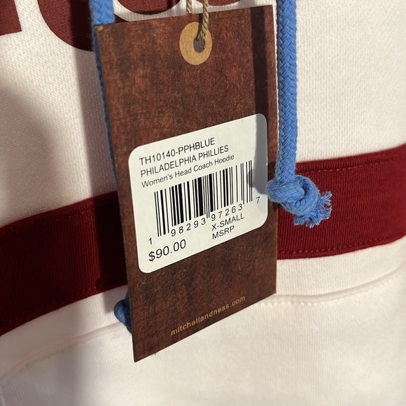 Philadelphia Phillies Mitchell & Ness Women’s Sweatshirt - Picture 7 of 7